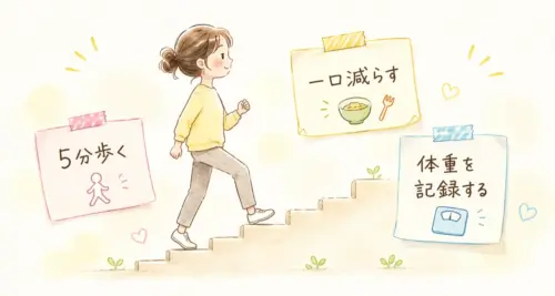小さな一歩、大きな進歩
