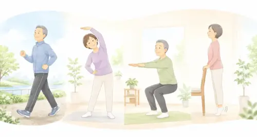 初心者でもできる軽いダイエット運動