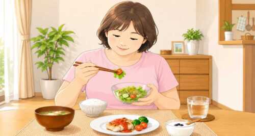 温かな食事のひととき