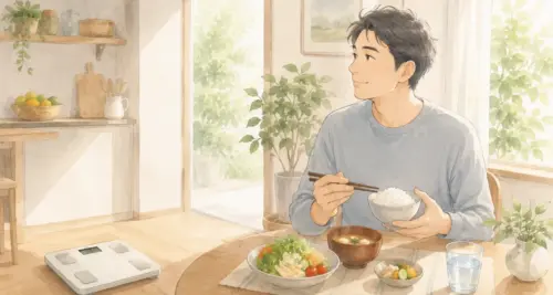 朝の幸せなひととき